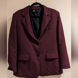 Blazer in Wine